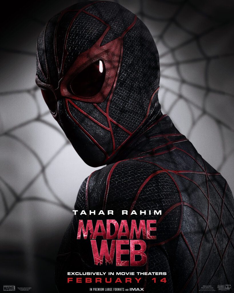 madame web - character poster