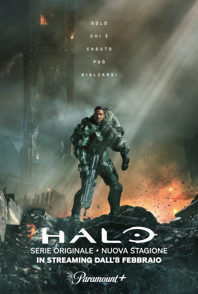 la key art della seconda stagione di halo