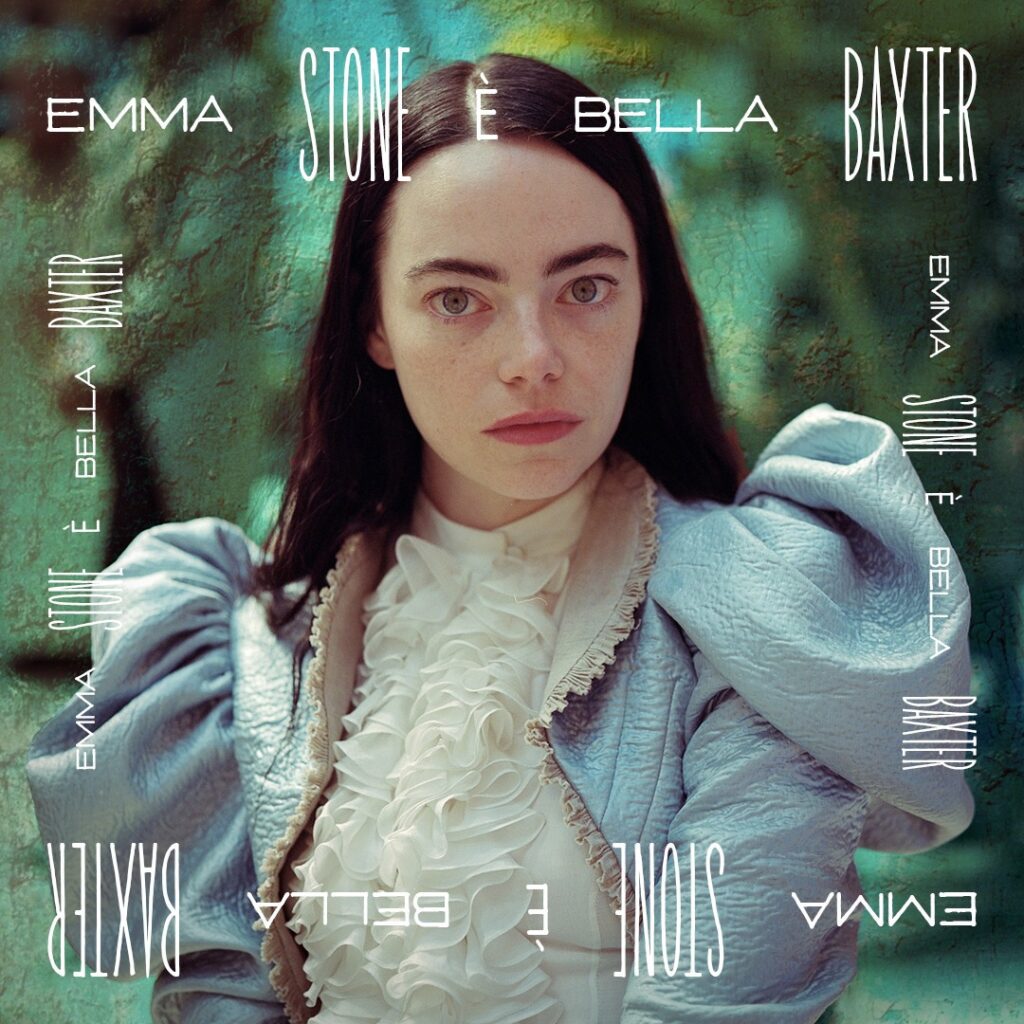 characater poster emma stone in povere creature