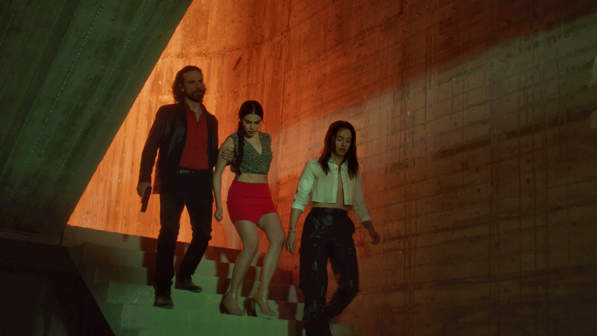 Runner: il poster dell’action thriller con Matilde Gioli e Francesco Montanari