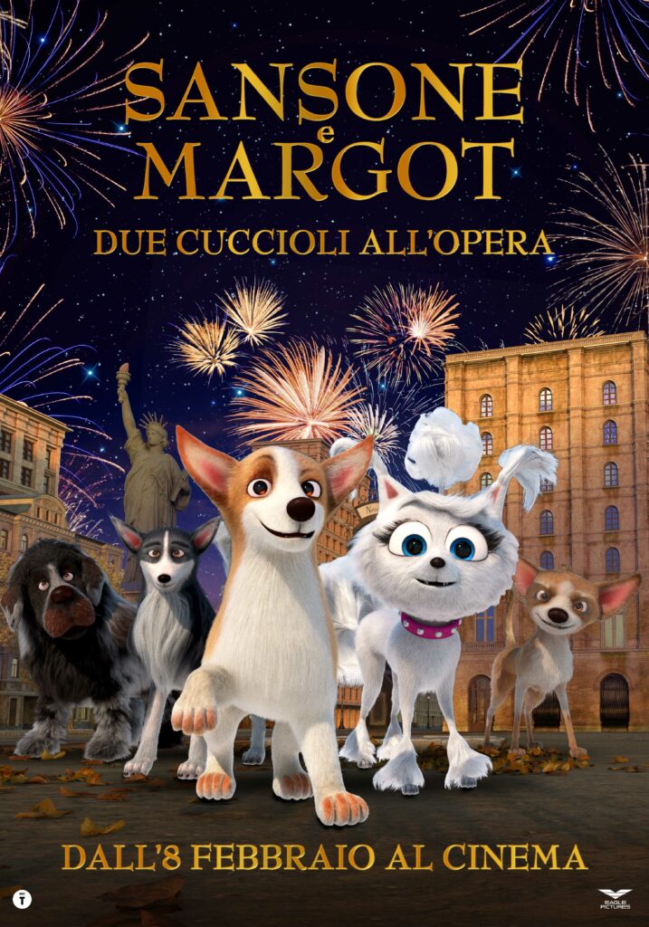 poster Sansone e Margot: Due cuccioli all'opera