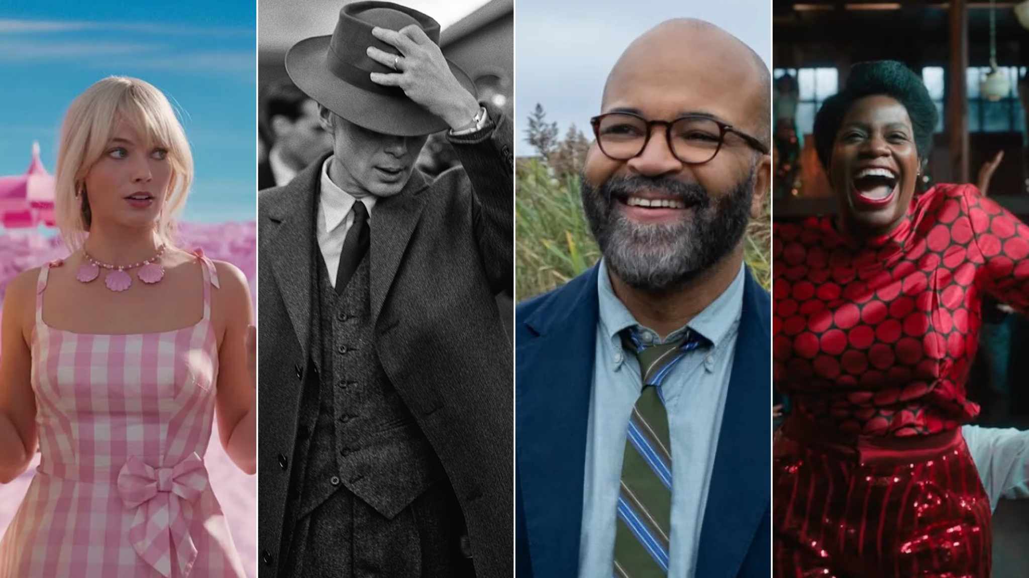 collage immagini film sag awards 2024