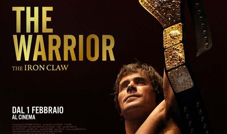 cover poster the warrior the iron claw