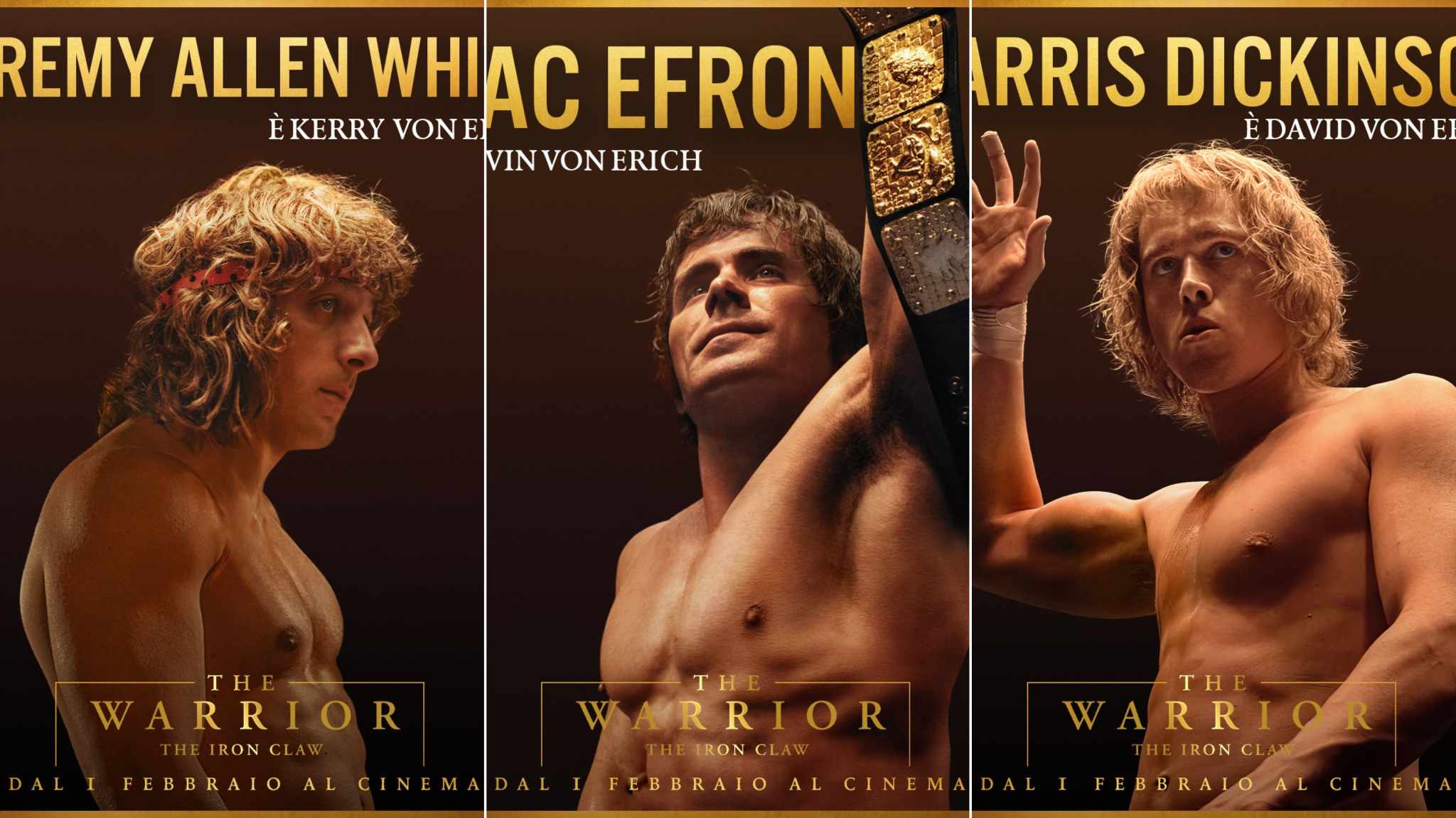 collage character poster film the warrior