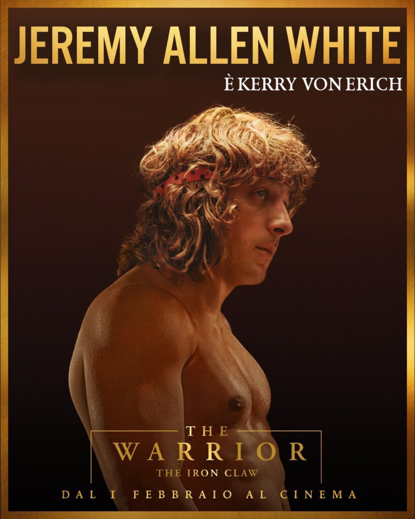 character poster jeremy allen white in the warrior