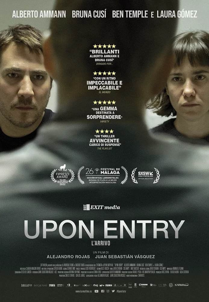 poster upon entry