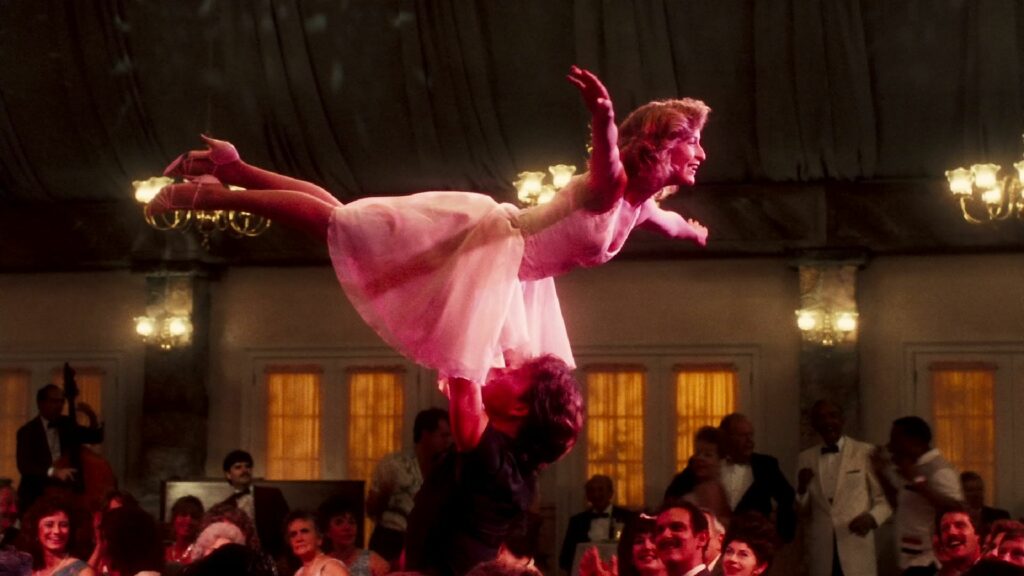 Patrick Swayze e Jennifer Grey in Dirty dancing