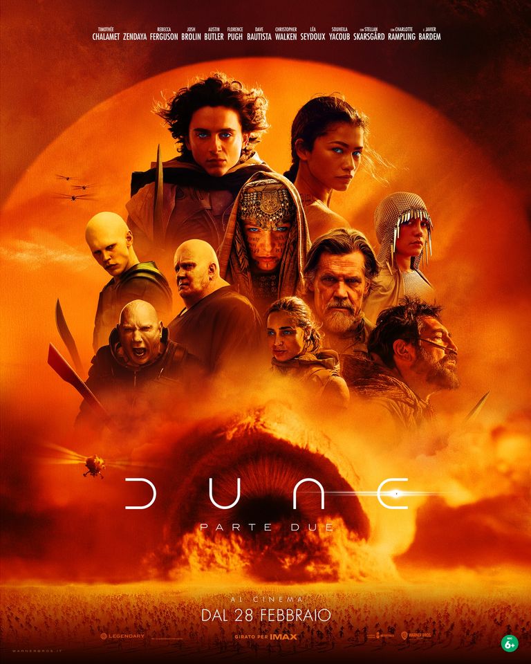 nuovo poster italiano Dune Parte 2