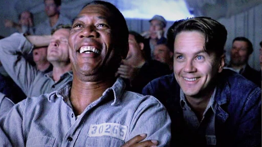Tim Robbins e Morgan Freeman ne le Ali della libertà