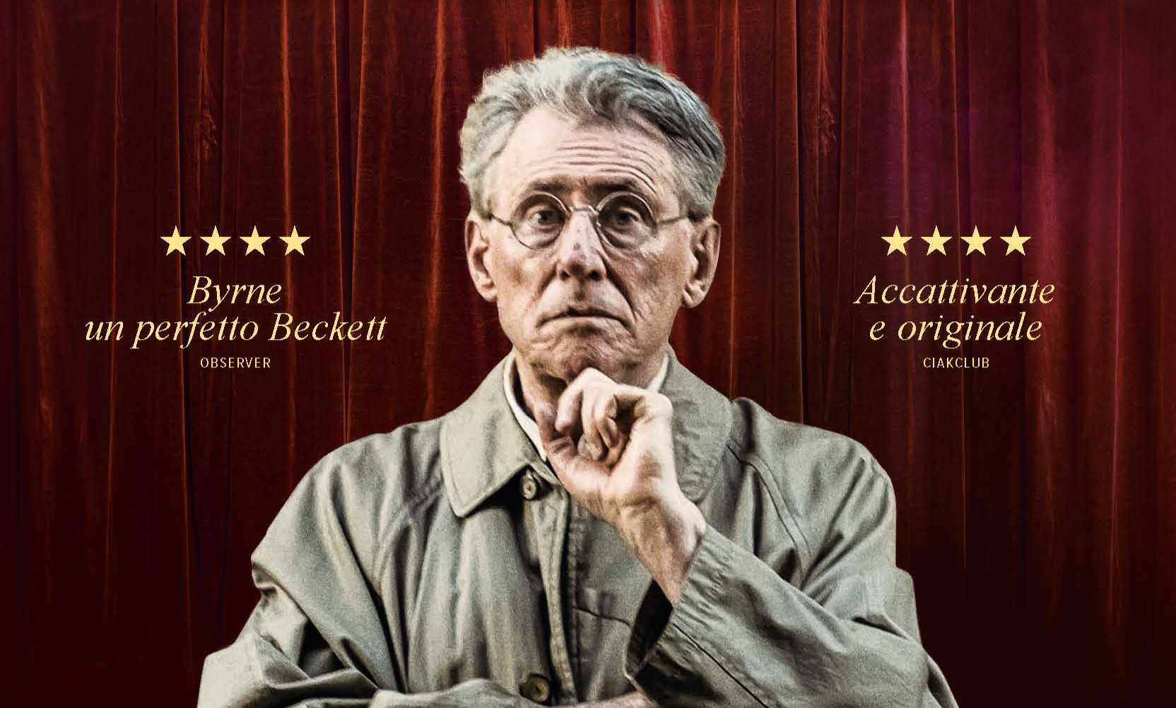 Prima danza, poi pensa. Alla ricerca di Beckett: il poster del film di James Marsh