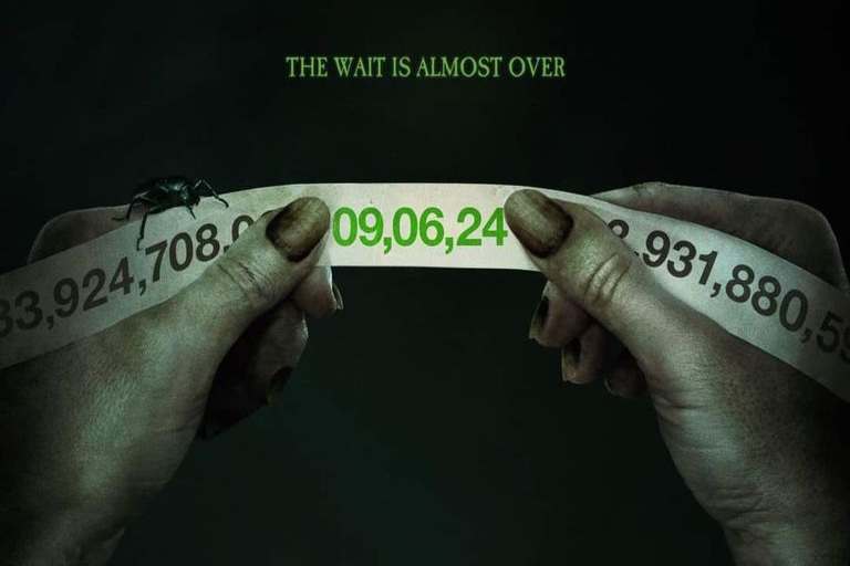 Beetlejuice 2: svelato il primo poster del sequel diretto sempre Tim Burton