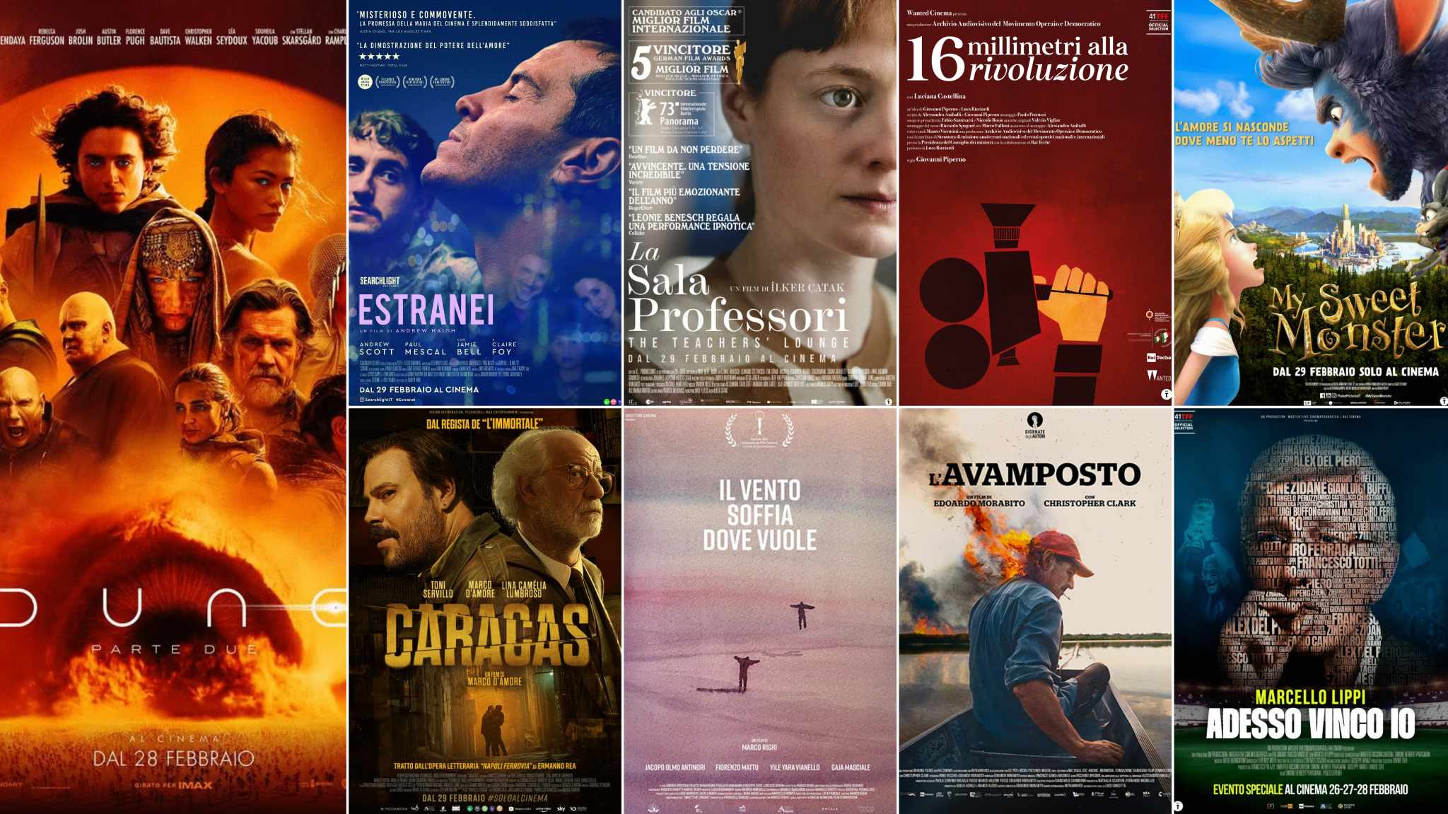 Film in Uscita Settimana del 26 Febbraio 2024
