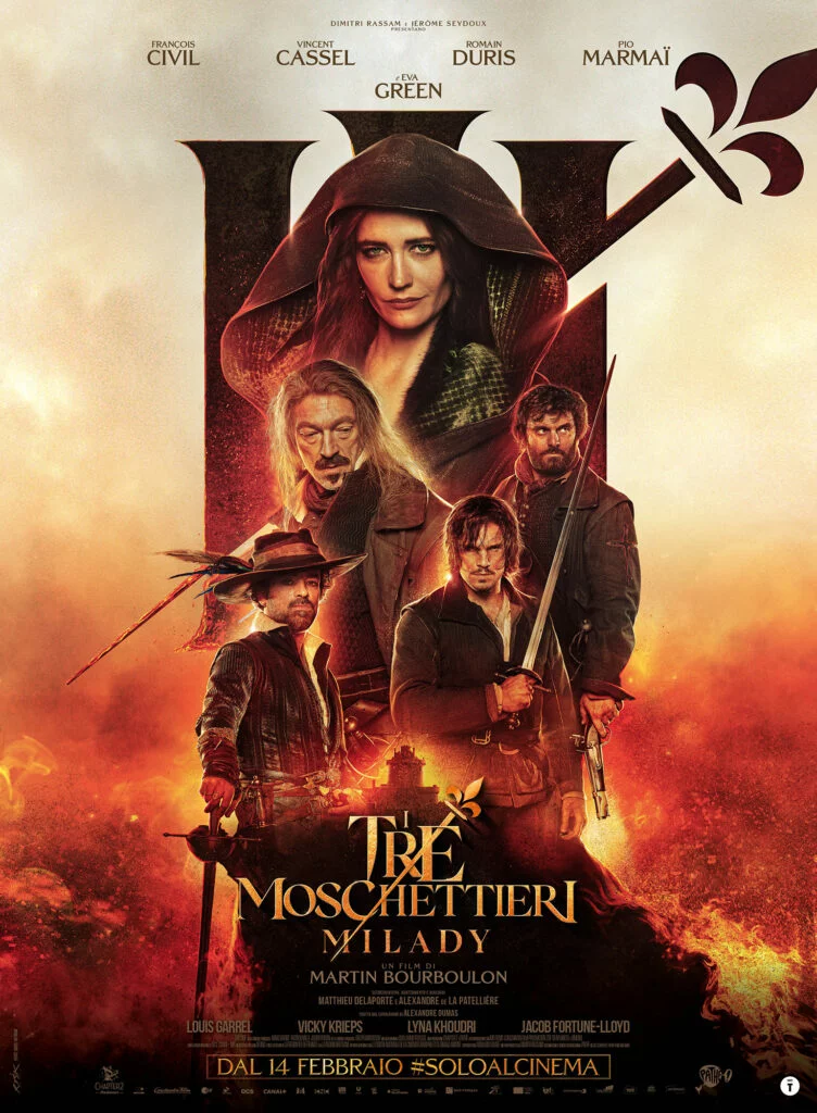 poster i tre moschettieri: milady