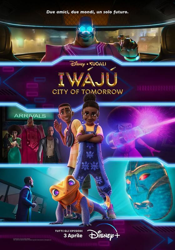 key art Iwájú: City of Tomorrow