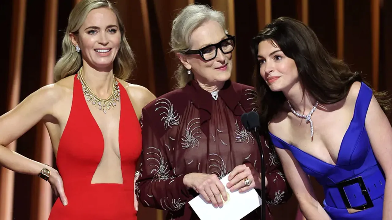sag awards 2024 meryl streep. anne hathaway ed emily blunt