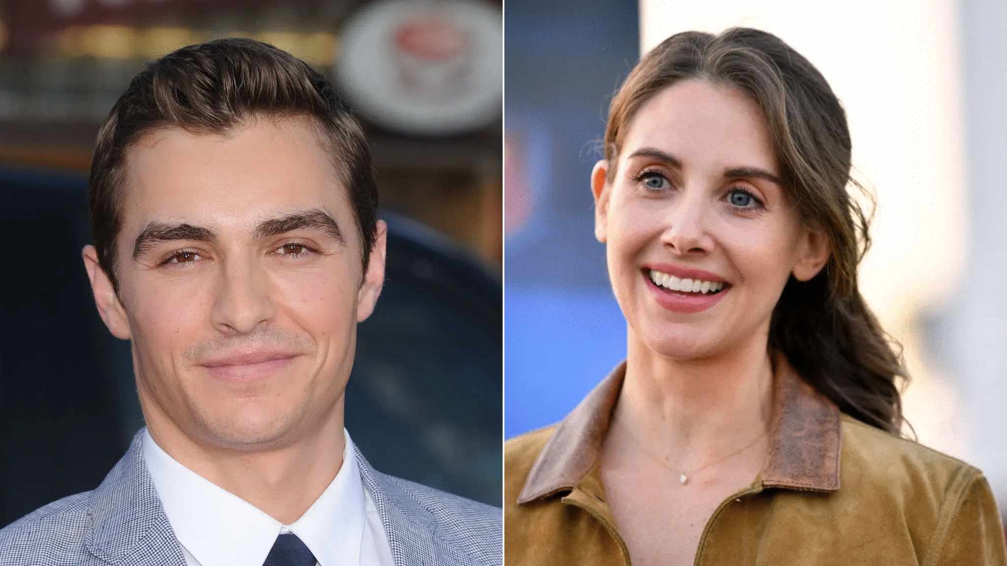 collage immagini dave franco e alison brie