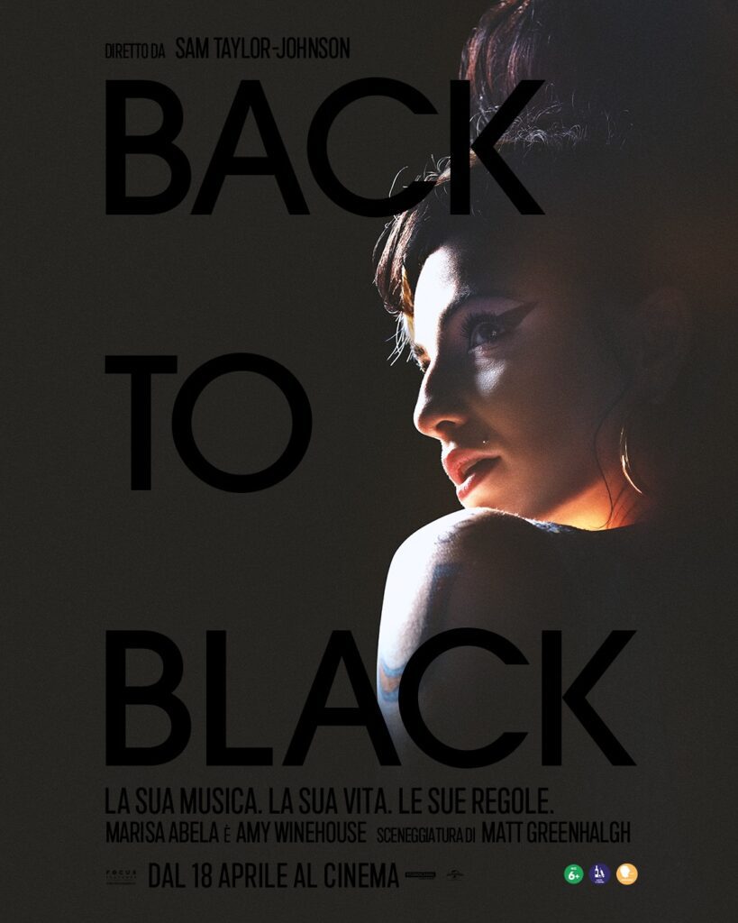 poster italiano back to black