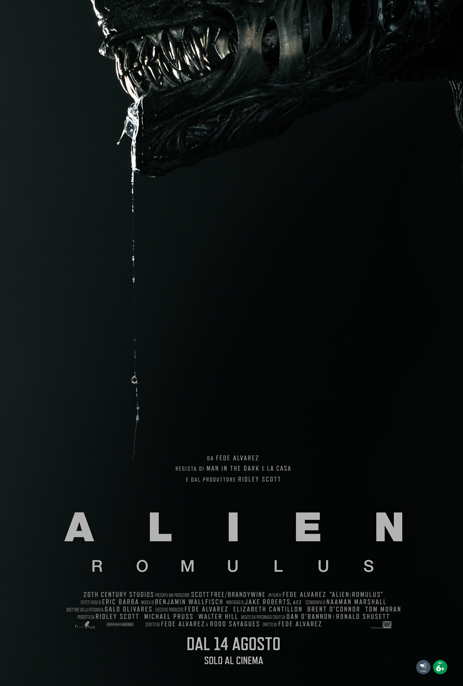 Alien: Romulus, il primo poster italiano - Thinkmovies