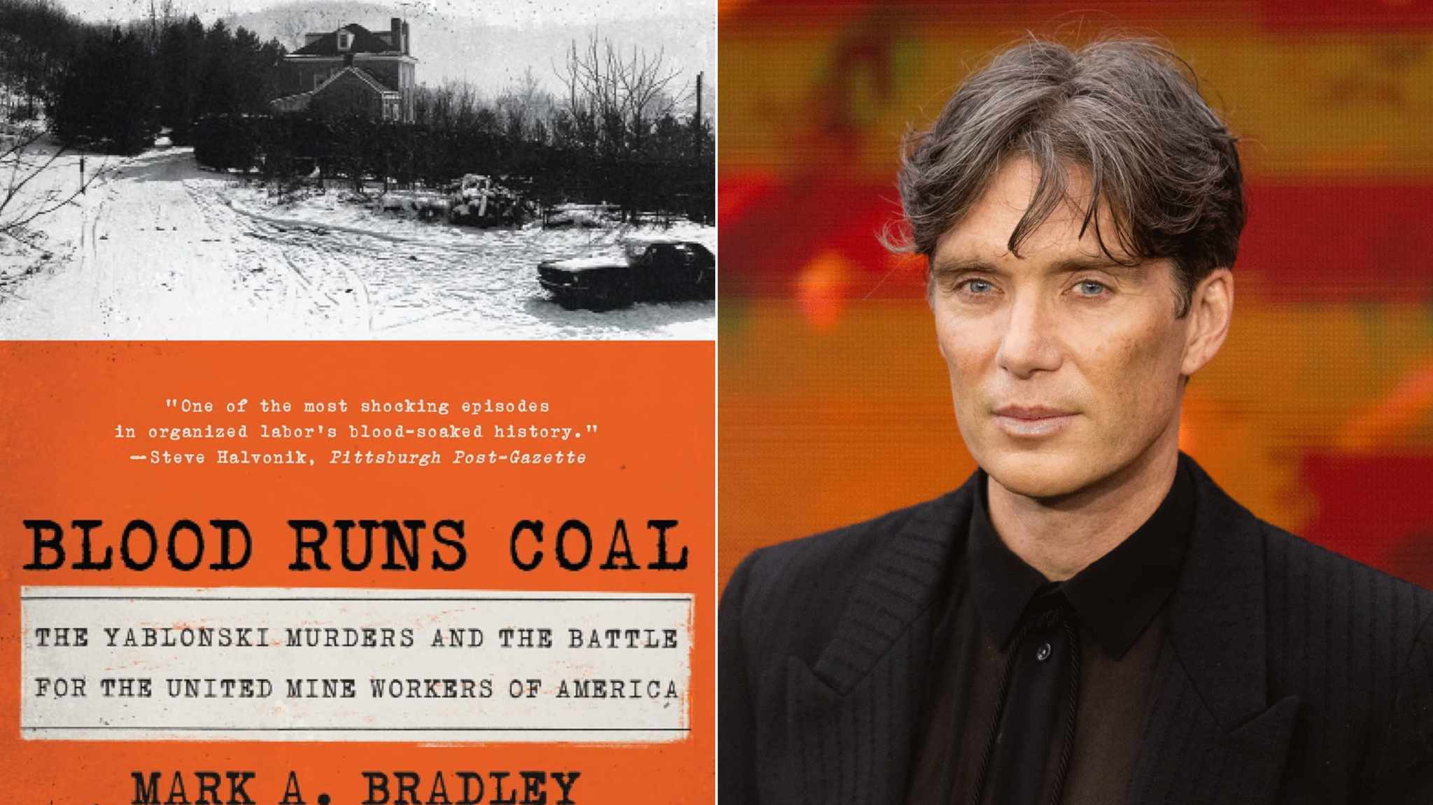 Cillian Murphy produrrà e interpreterà l’adattamento del libro di Blood Runs Coal