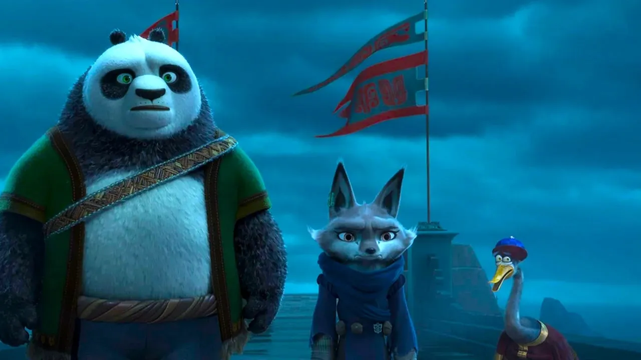 scena film kung fu panda 4
