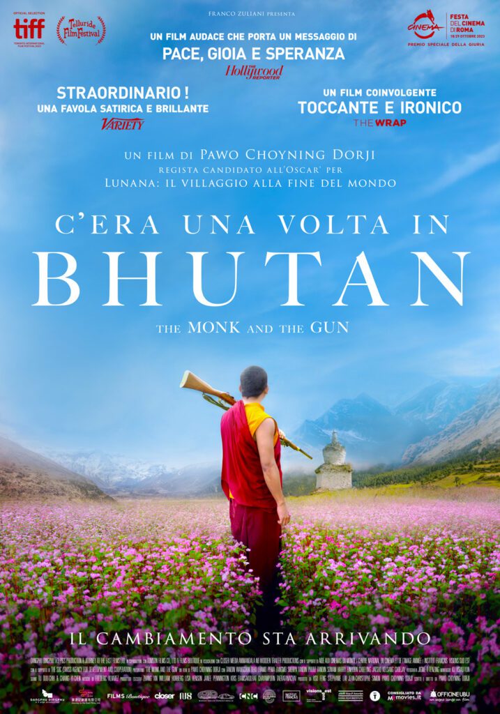 poster c'era una volta in bhutan