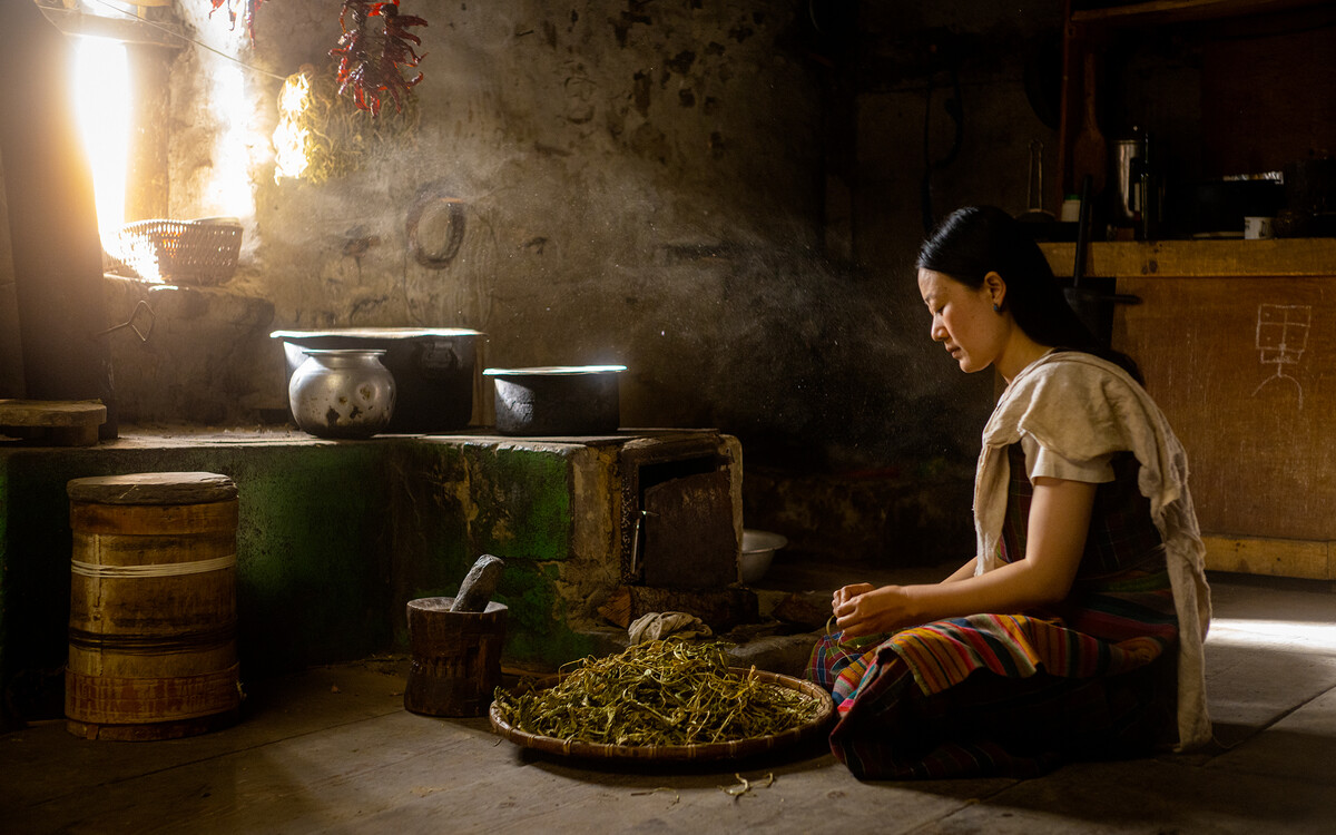 scena c'era una volta in bhutan