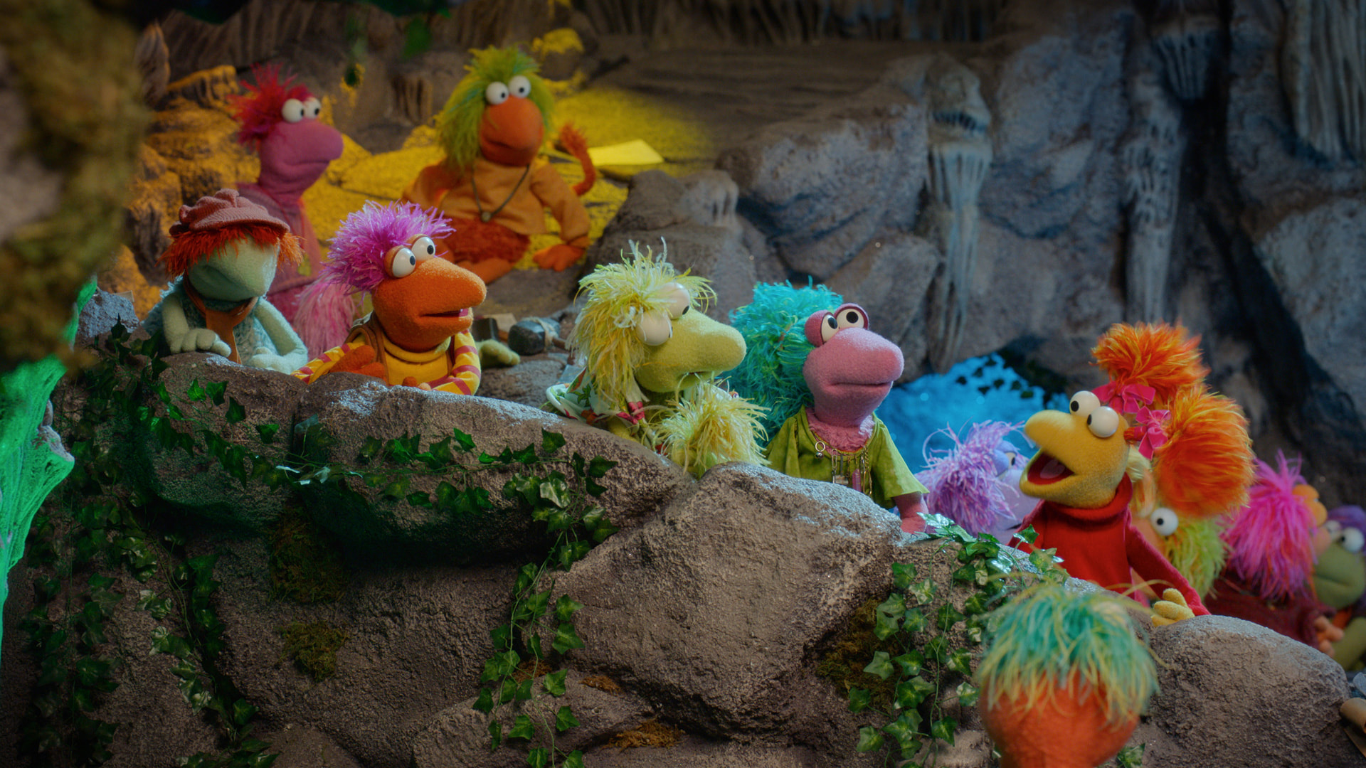 scena Fraggle Rock: ritorno alla grotta