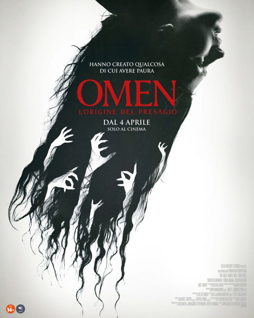 poster omen - l'origine del presagio