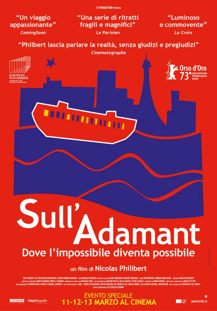 poster SULL’ADAMANT – DOVE L’IMPOSSIBILE DIVENTA POSSIBILE