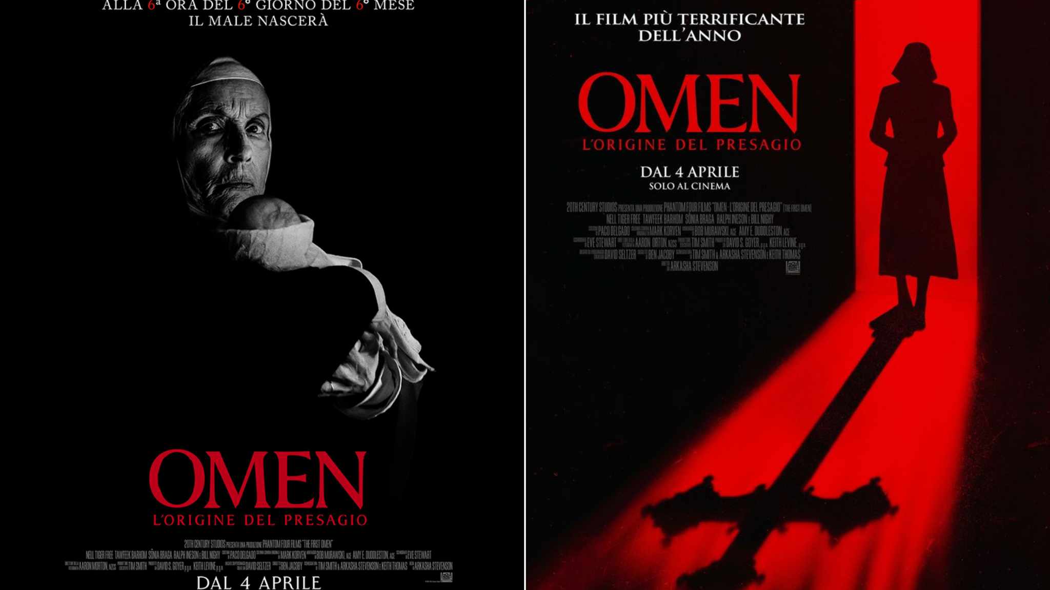 cover poster omen l'origine del presagio