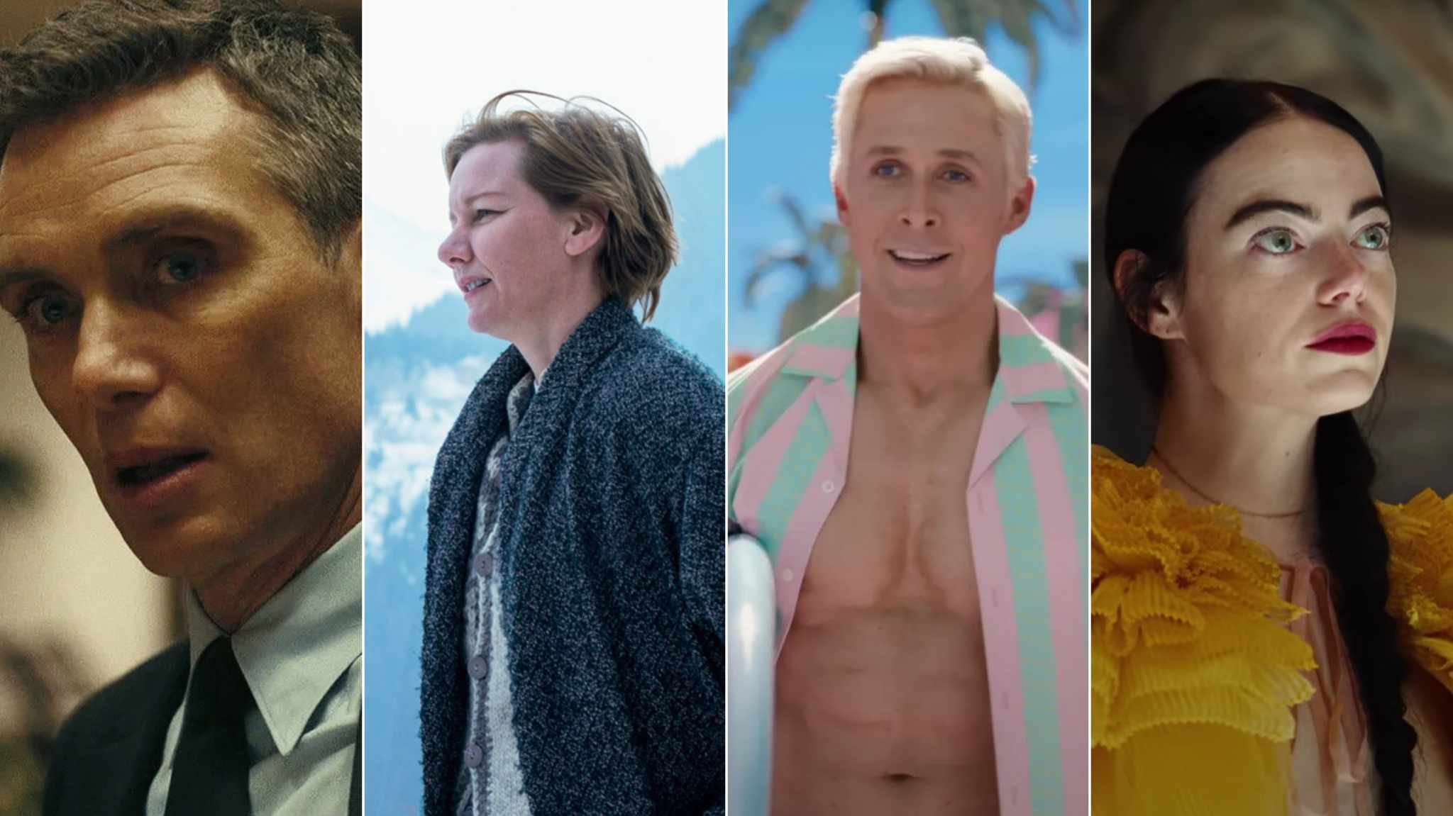 collage immagini film oscar 2024