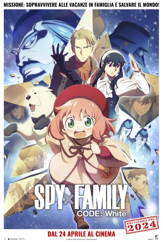 poster Spy x Family Code: White