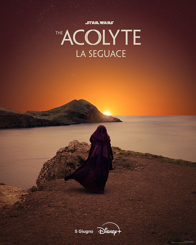 key art the acolyte la seguace