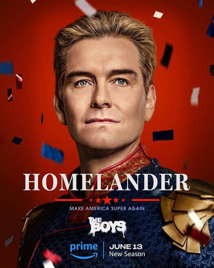 poster Homelander The Boys 4