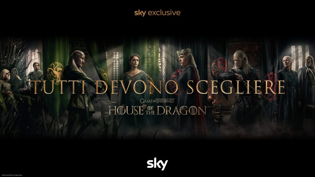 banner house of the dragon seconda stagione