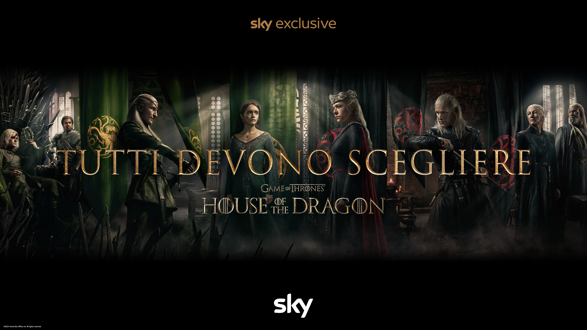 House of the Dragon – S2: i character poster e il banner annunciano l’arrivo del trailer