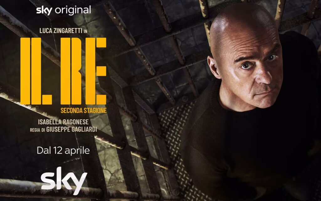 key art seconda stagione il re