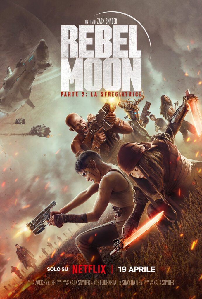 Rebel Moon la sfregiatrice poster