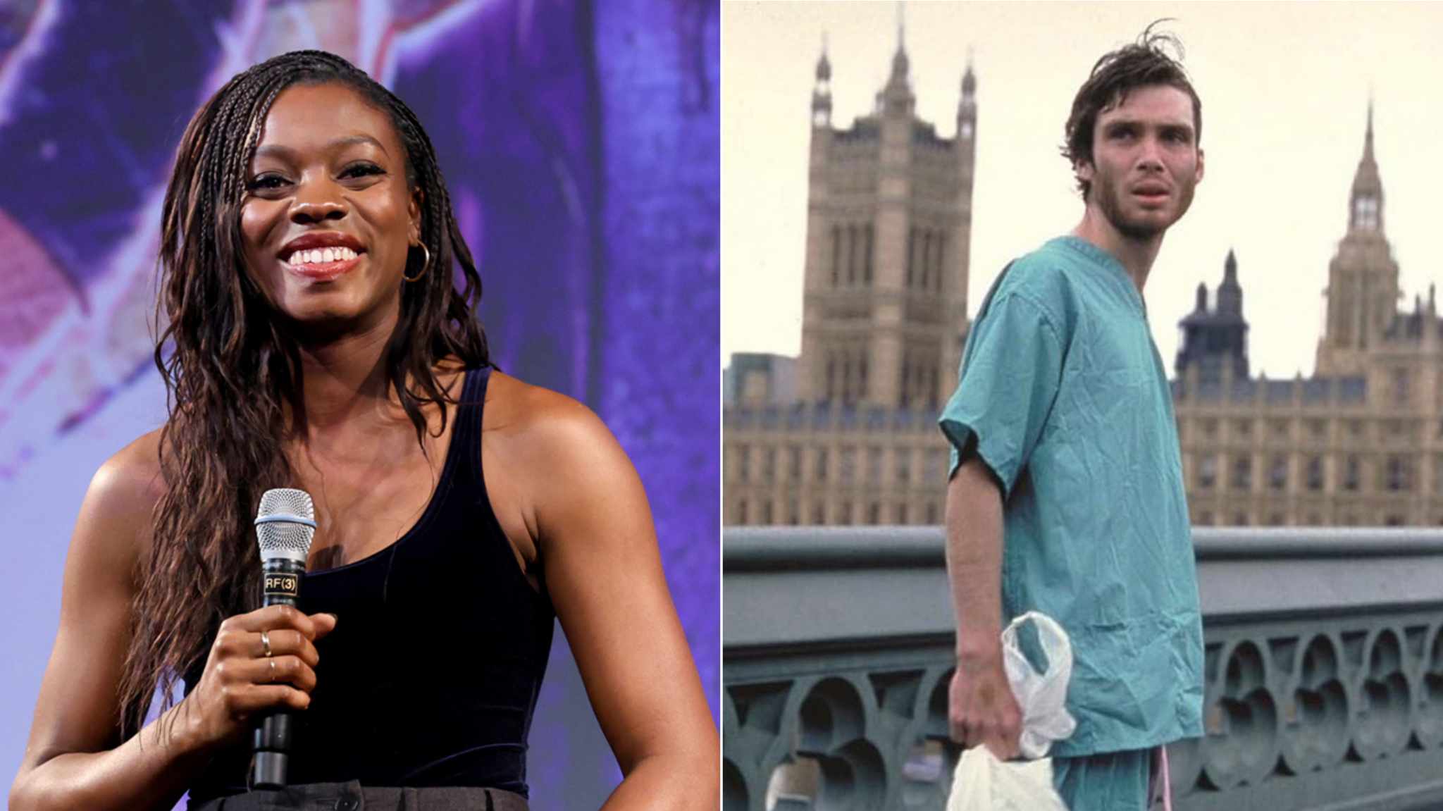 collage immagini nia dacosta e 28 giorni dopo