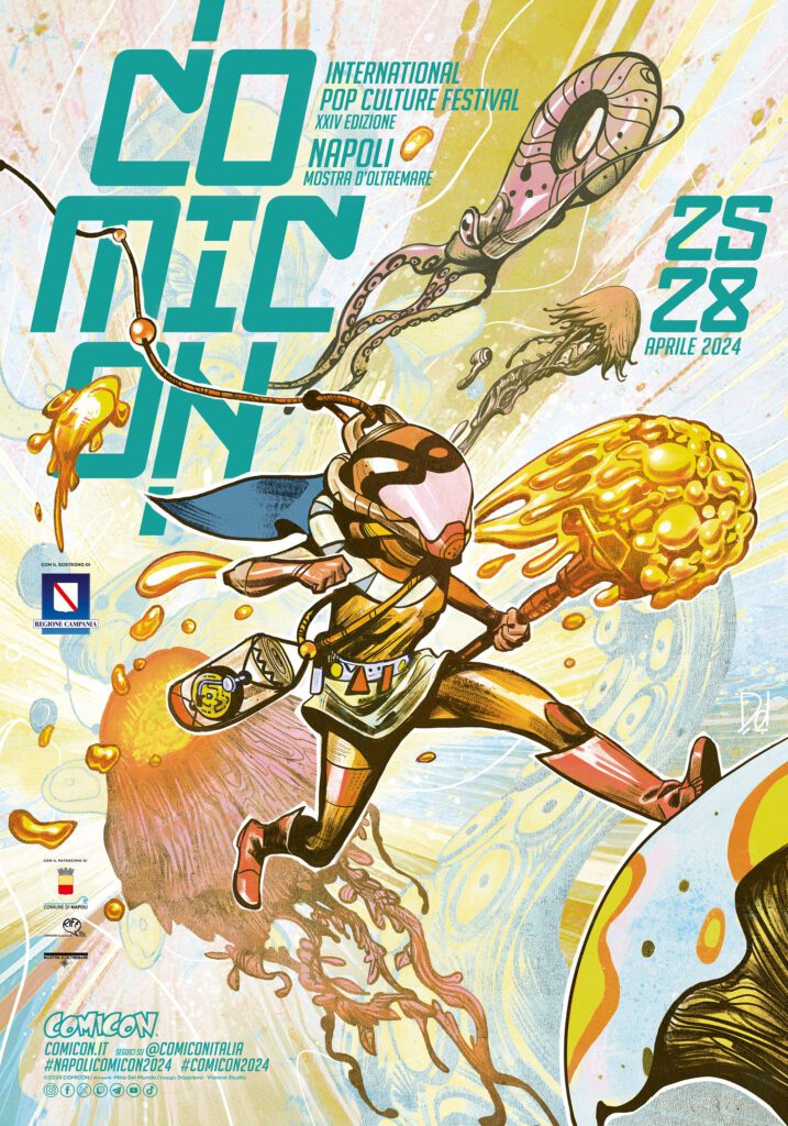 poster comicon napoli 2024