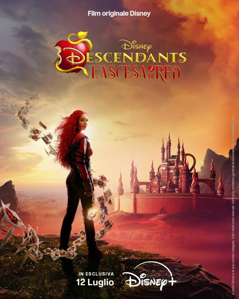 poster Descendants L’Ascesa di Red - poster