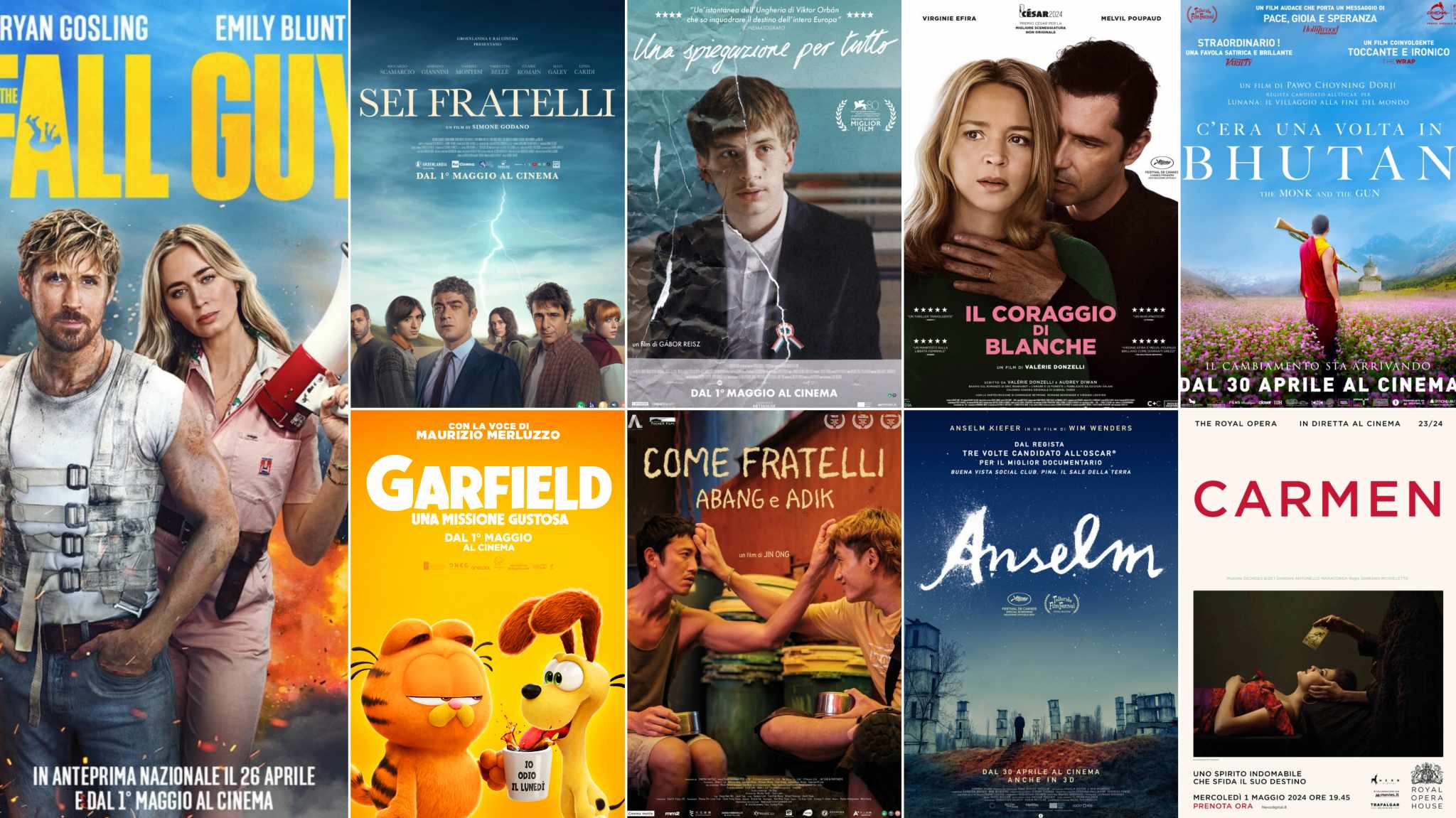 Film in Uscita Settimana del 29 aprile 2024