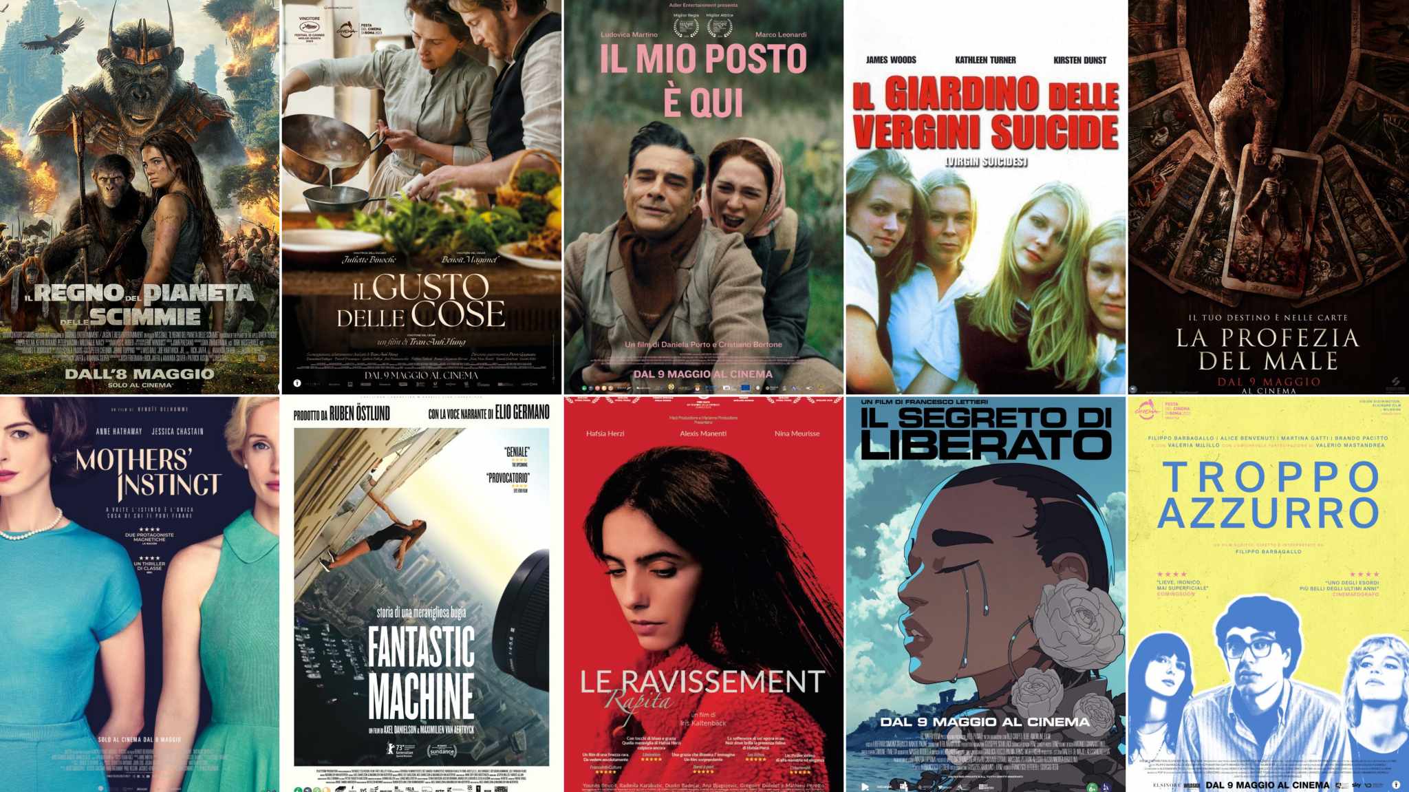 cover poster film in uscita settimana del 6 maggio 2024