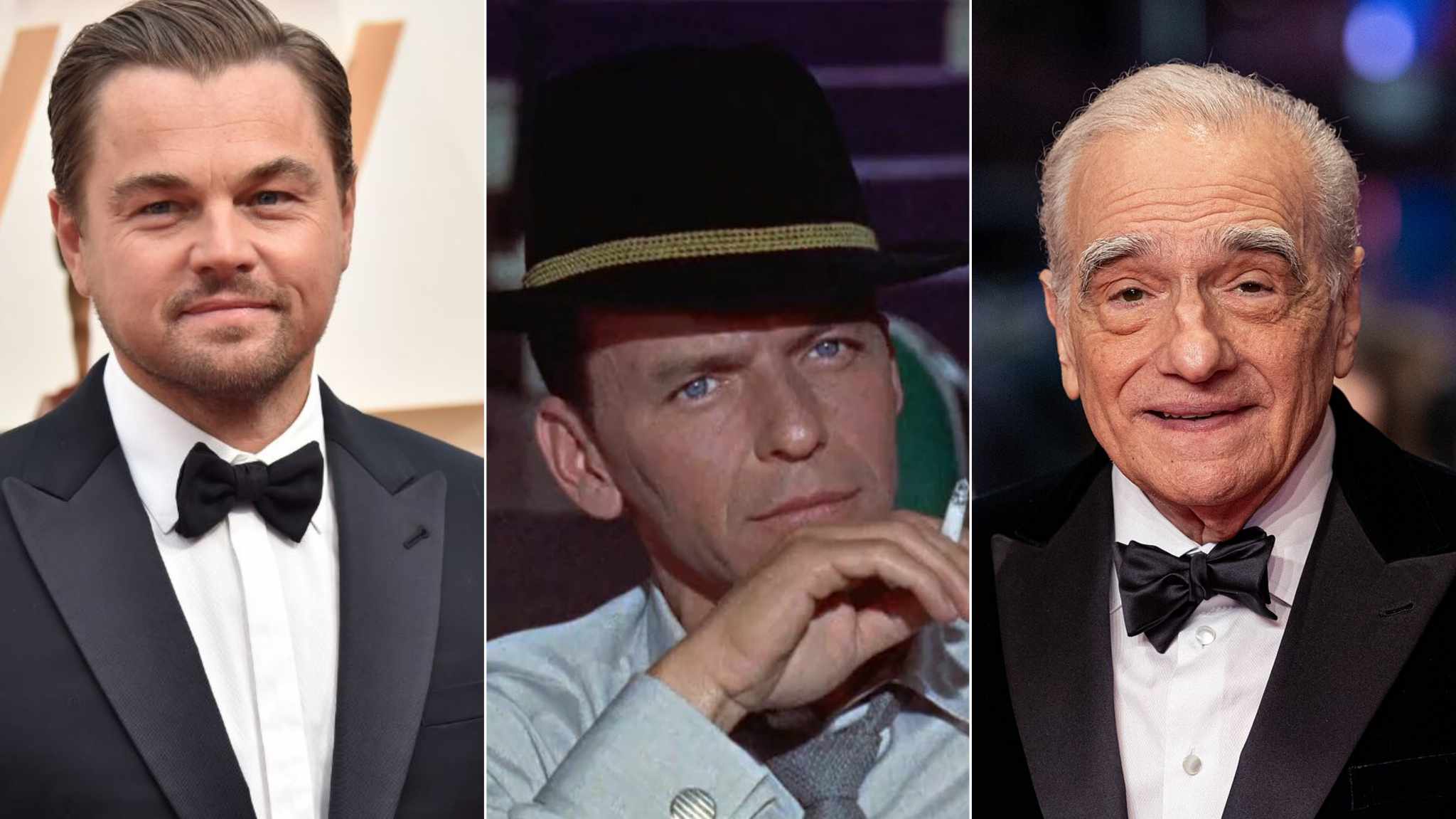 copertina leonardo dicaprio, frank sinatra e martin scorsese