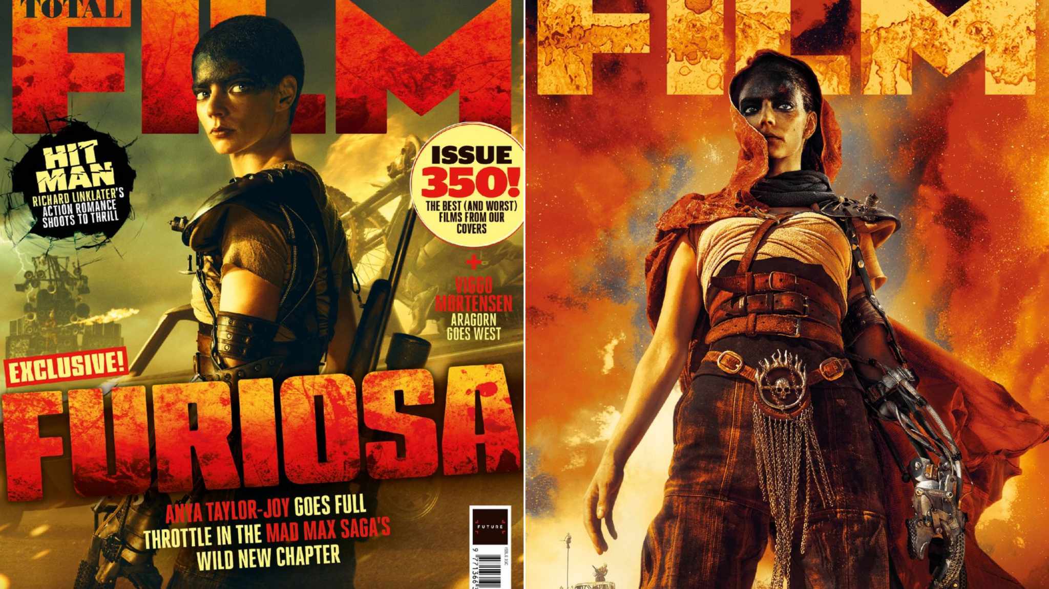Furiosa: A Mad Max Saga, le cover di Total Film dedicate alla Furiosa di Anya Taylor-Joy