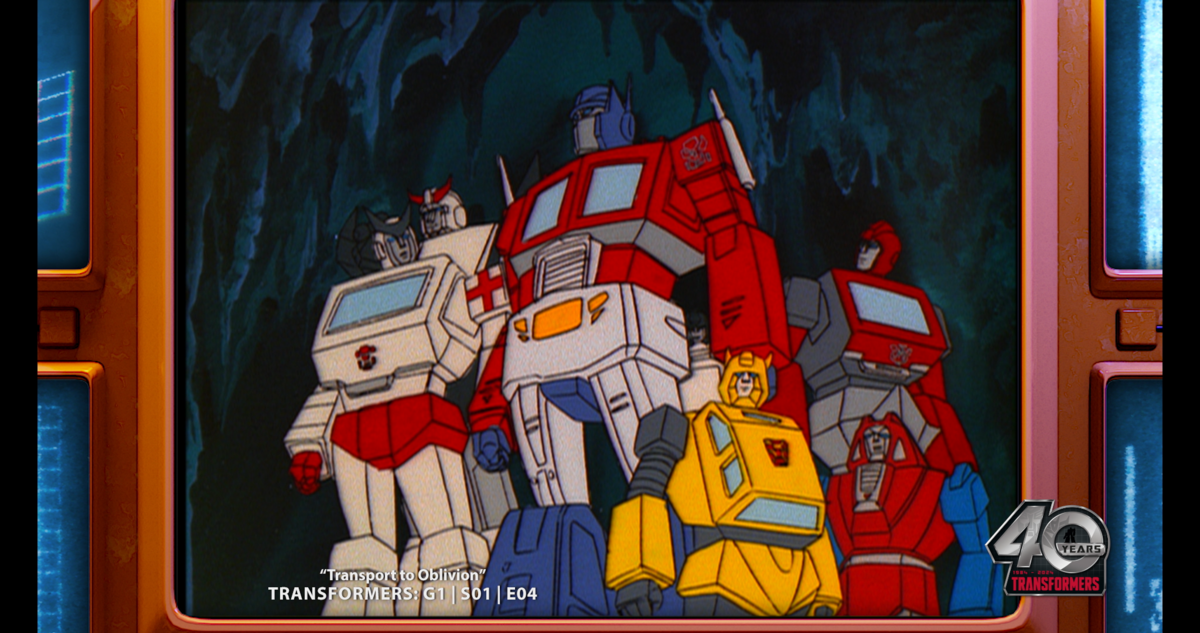 scena Transformers. 40th Anniversary Event