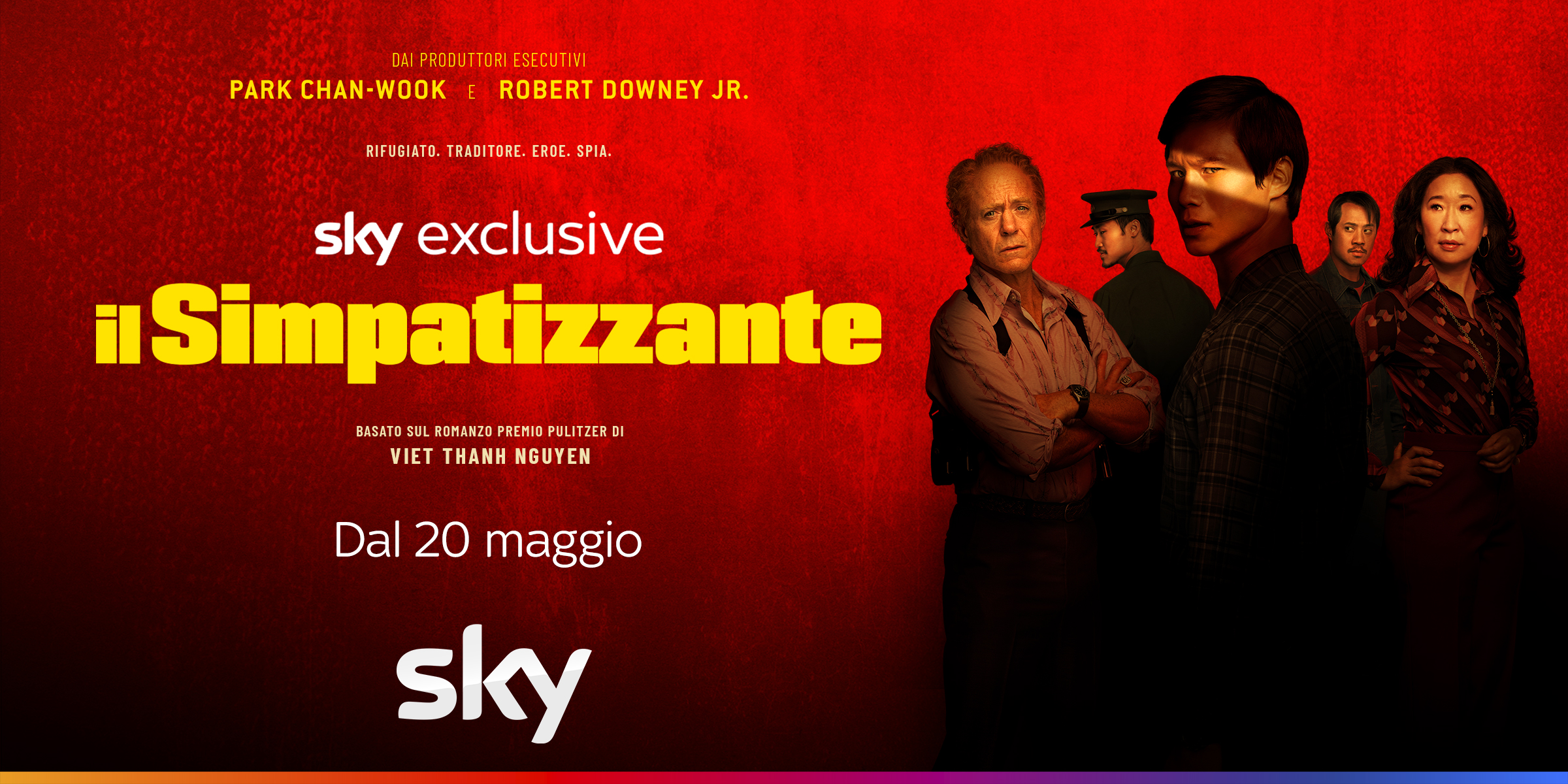 key art orizzontale il simpatizzante