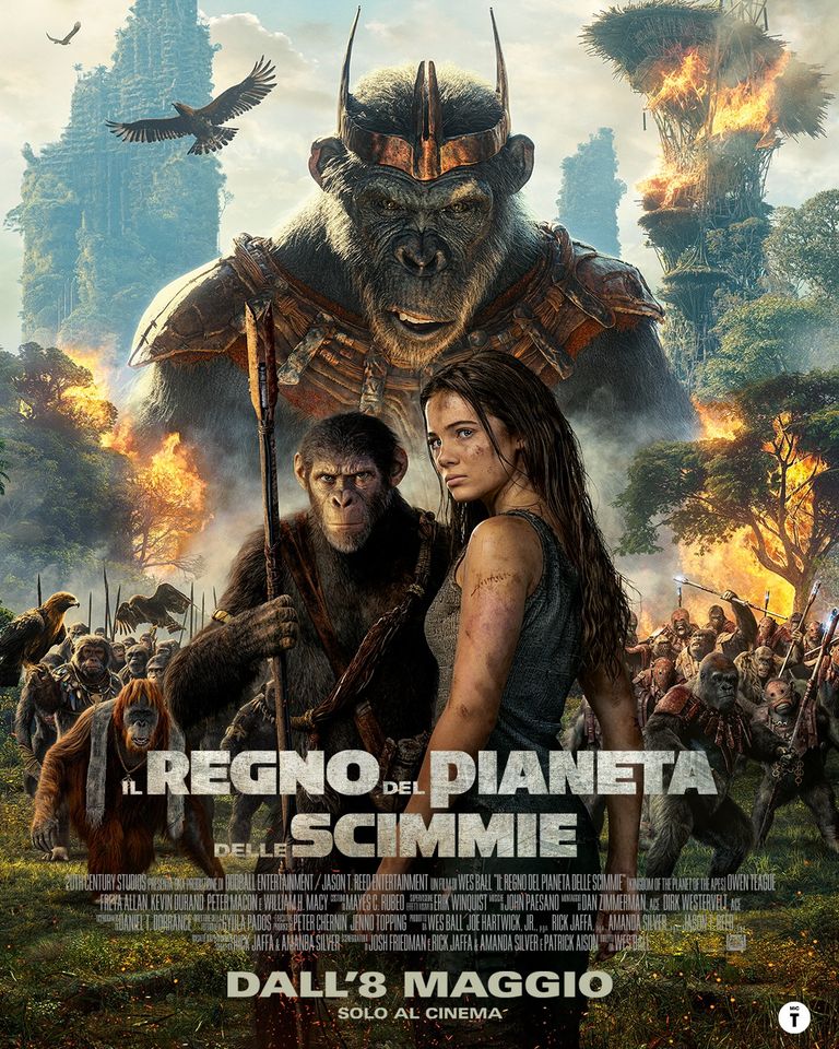nuovo poster il regno del pianeta delle scimmie