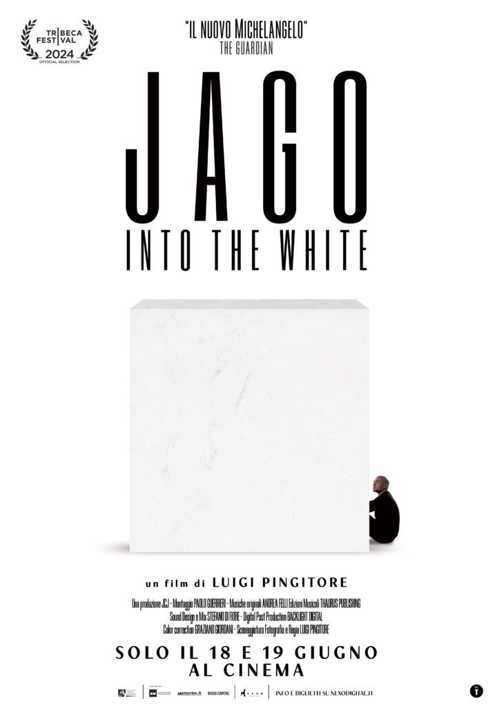 jago into the white poster verticale