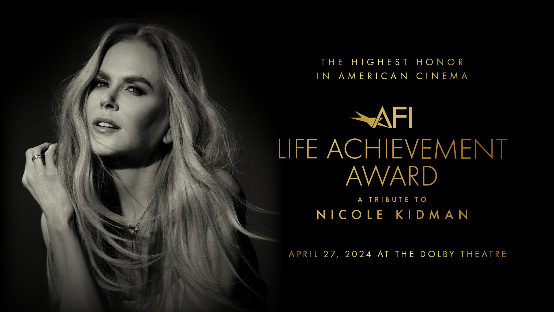 Nicole Kidman - L’AFI Achievement Award
